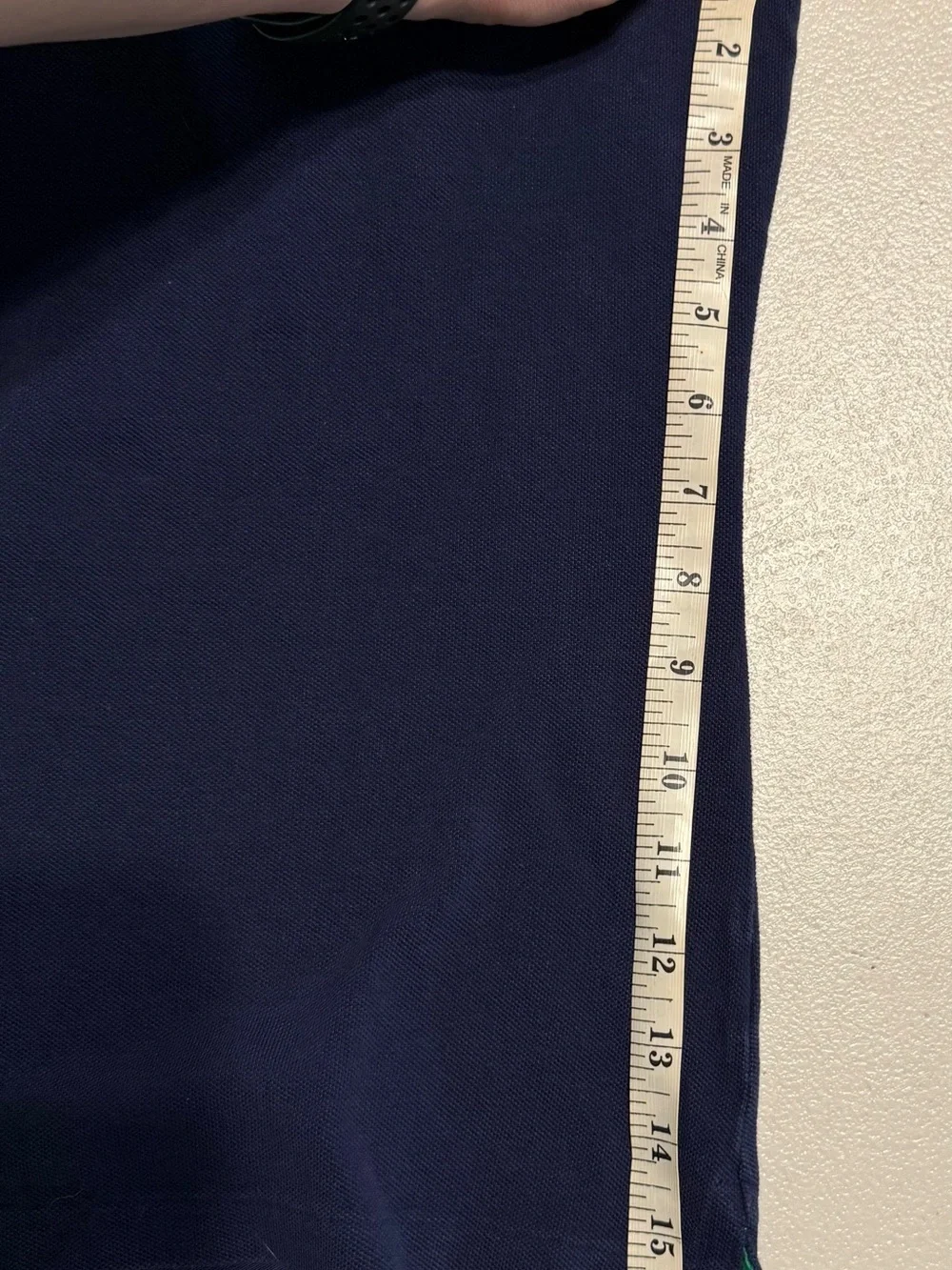 Ralph Lauren Navy Polo with Green Trim